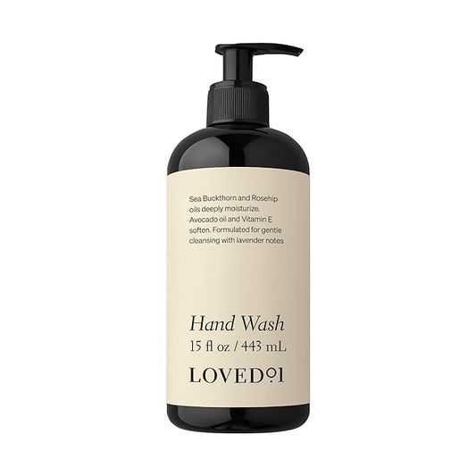 Hand Wash, John Legend Skincare, Liquid Hand Soap, Gentle & Hydrating, Cruelty-Free, Formulated with Nourishing Oils & Soft Lavender, 15 oz