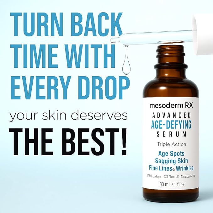 Advanced Age-Defying Serum, Triple Action for Age Spots, Sagging Skin, Fine Lines & Wrinkles, 1 fl oz