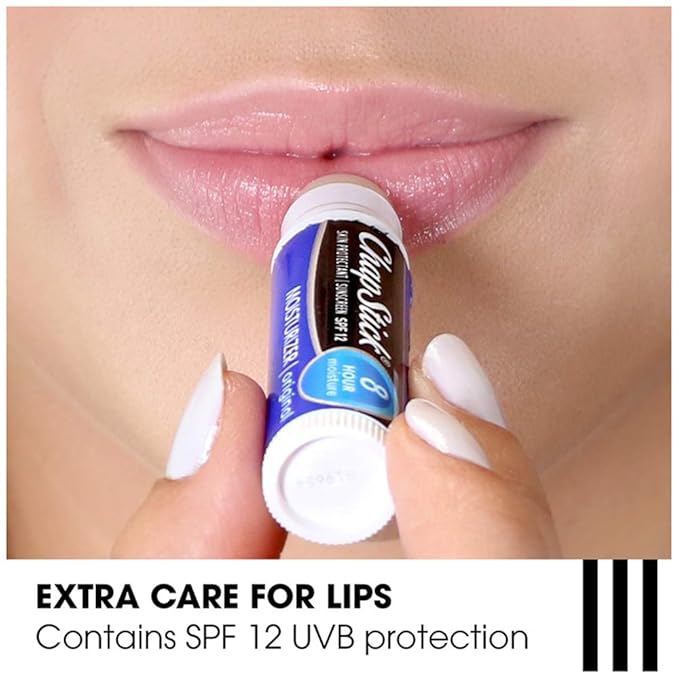 ChapStick Moisturizer 2-in-1 Lipcare SPF 15, Original, Black Cherry, Cool Mint, 3-Pack – Sunscreen Lip Balm with Aloe Vera and Vitamin E, 0.15 Oz Ea