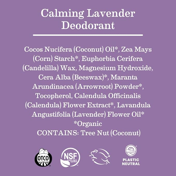 Earth Mama Calming Lavender Deodorant |