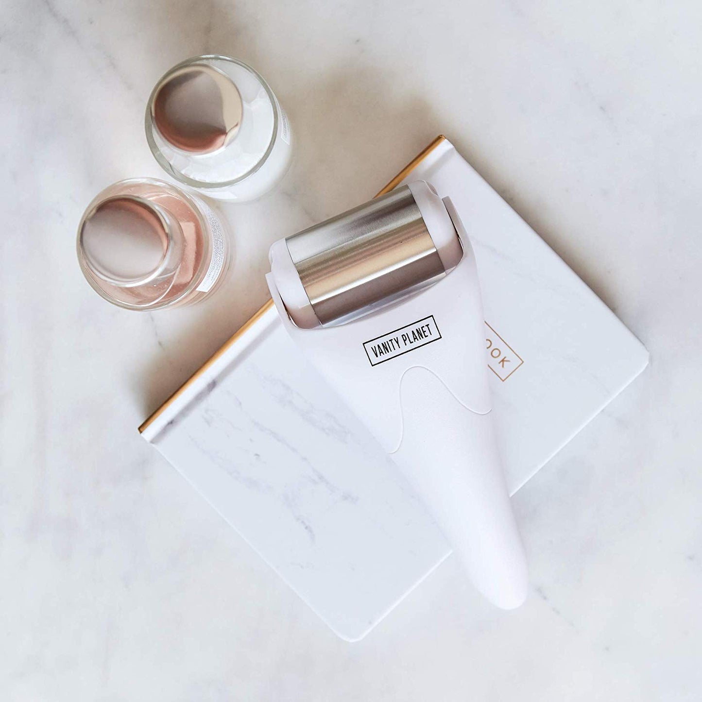 Vanity Planet Revive Professional Facial Face and Eye Ice Roller for Anti Aging, Wrinkles, Pain Relief and Skin Care