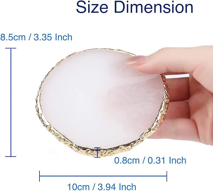 2Pack Resin Nail Art Palette,Nail Art Color Mixing