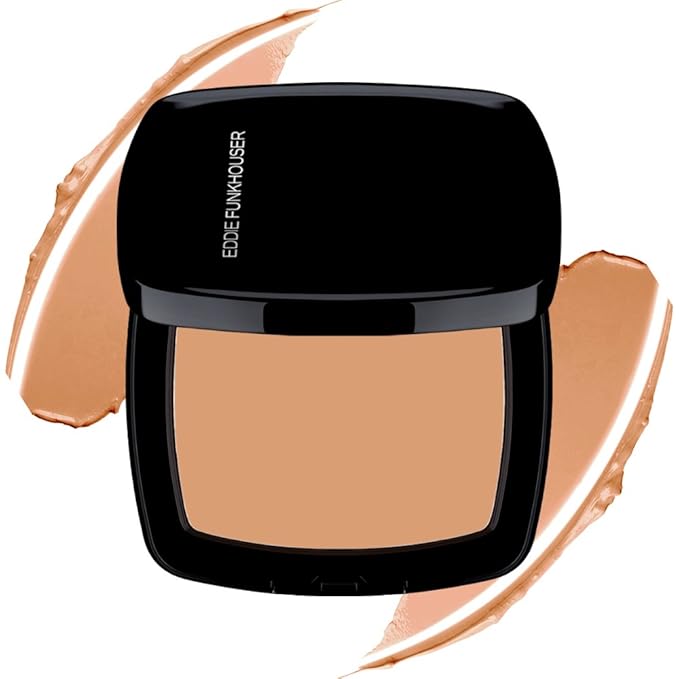 EDDIE FUNKHOUSER Oil Free Creme Foundation, Tan, NET 0.3 oz. 10 g