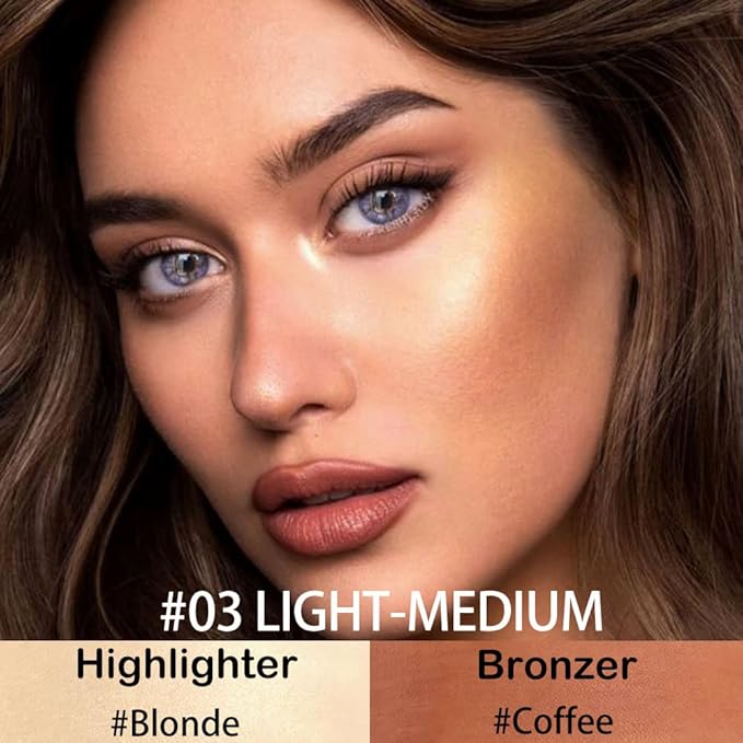 evpct 2In1 Face Cream Contour Stick Makeup Highlighter