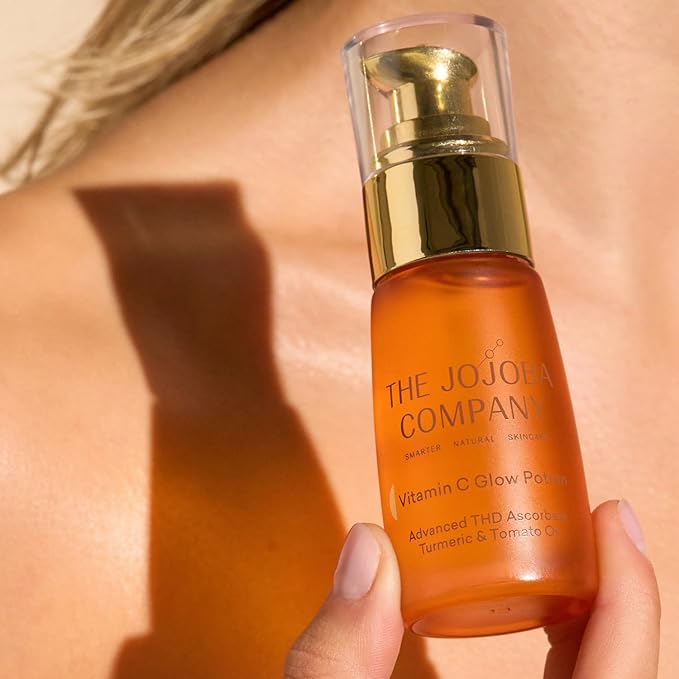 Vitamin C Facial Oil 30ml – Brightening Glow Elixir with THD Ascorbate, Turmeric & Tomato Oil – Antioxidant-Rich Skin Booster for Radiance, Even Tone & Smooth Texture