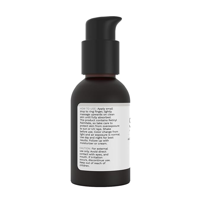 Wrinkle Serum - Smooth & Reduce Fine Lines & Deep Face Wrinkles with Hyaluronic Acid, Bakuchiol, Retinyl Palmitate & CoQ10 - Anti-Aging, Tightening & Restore Dull Facial Skin - 1 oz