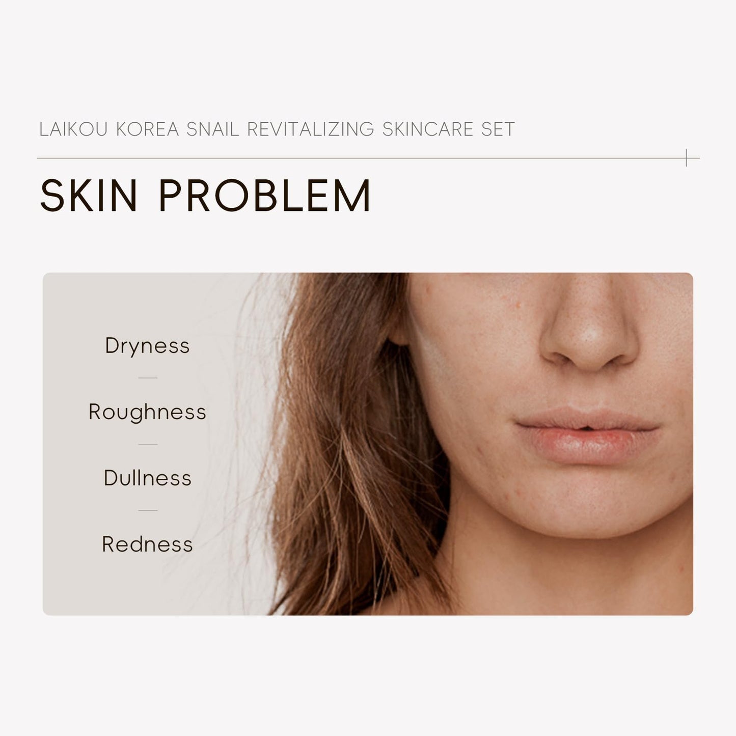 LAIKOU Korean Skin Care, Skin care set, Skin Care Kit Snail and Ginseng with Cleansing Gel, Toner, Eye Cream, Serum, Essence Cream 5pcs for Women Teen Girls Mom Daughter Mother's Day Birthday