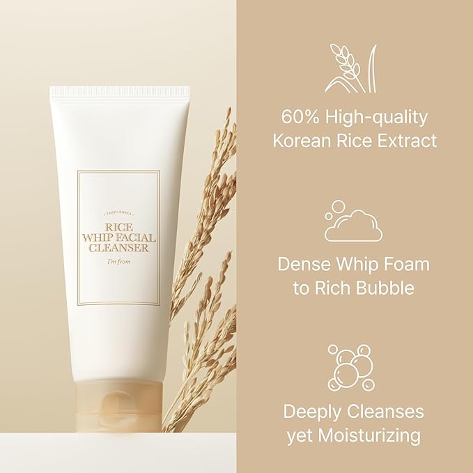 I'm from Rice Whip Facial Cleanser oz