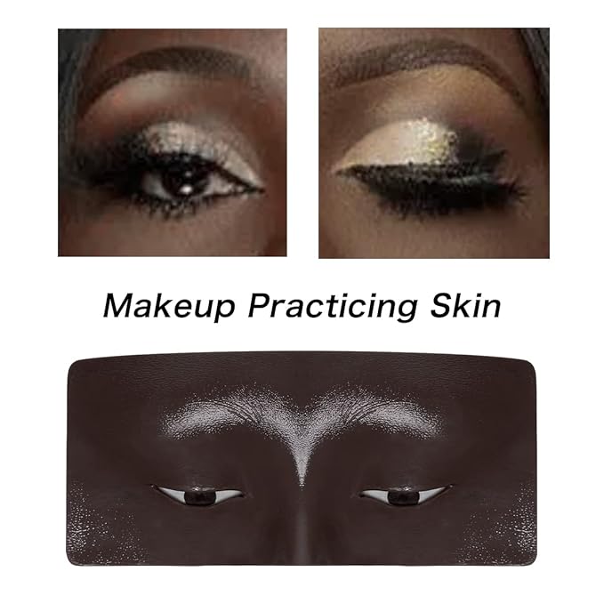 Makeup Mannequin Face, 3D Silicone Makeup Practice Face/Makeup