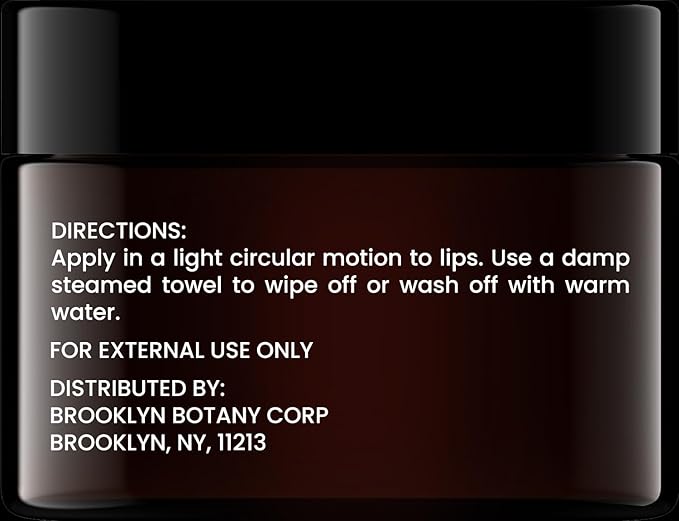 Brooklyn Botany Lip Scrub Exfoliator 1