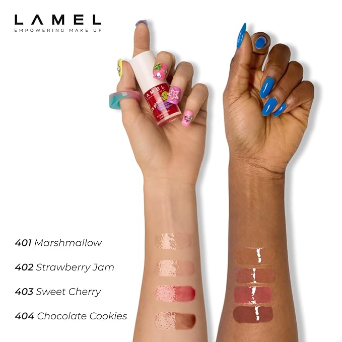 Lamel Hydrating Lip Oil LET`S GLAZE - Hydrating Lip