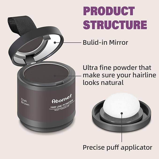 Hairline Powder Instantly Conceals Hair