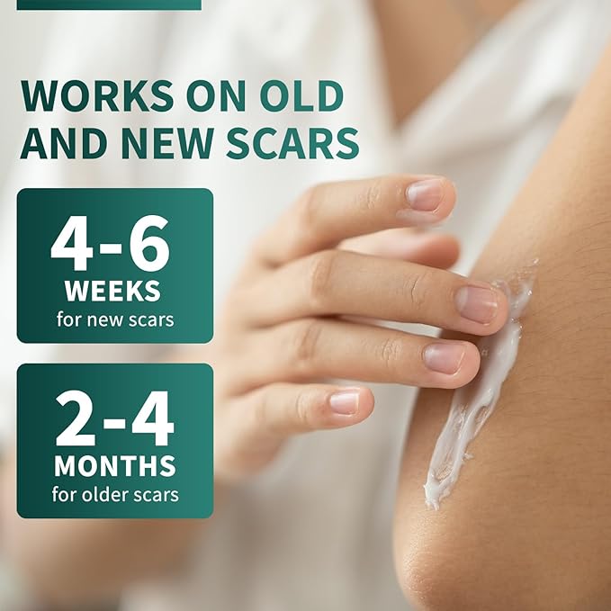 Protect Life Silicone Scar Cream for Surgical Scars, Injury & Keloid Scar Treatment, Moisturizing Scar Removal Cream, Rejuvenating Silicone Scar Gel