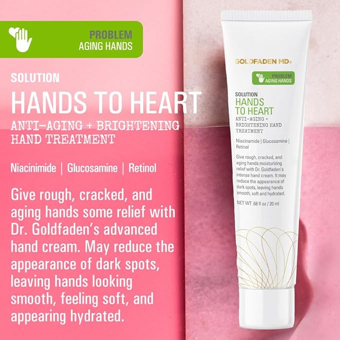 GOLDFADEN MD Hands To Heart Oil of Grapefruit Anti-Aging + Brightening Hand Treatment .67 oz