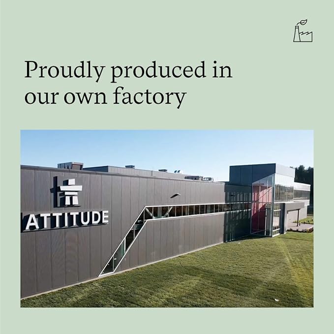 ATTITUDE Hand Cream, EWG Verified, Plant and Mineral-Based, Vegan Personal Care Products, Lemon Leaves, 2.5 Fl Oz (Pack of 6)