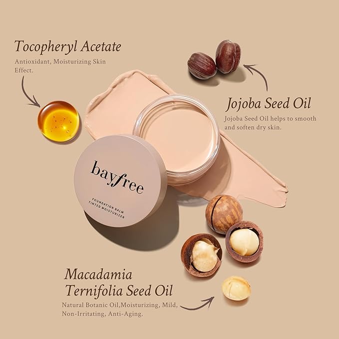 Foundation Balm, Matte Full Coverage Cream Foundation, Mature 0.99 oz