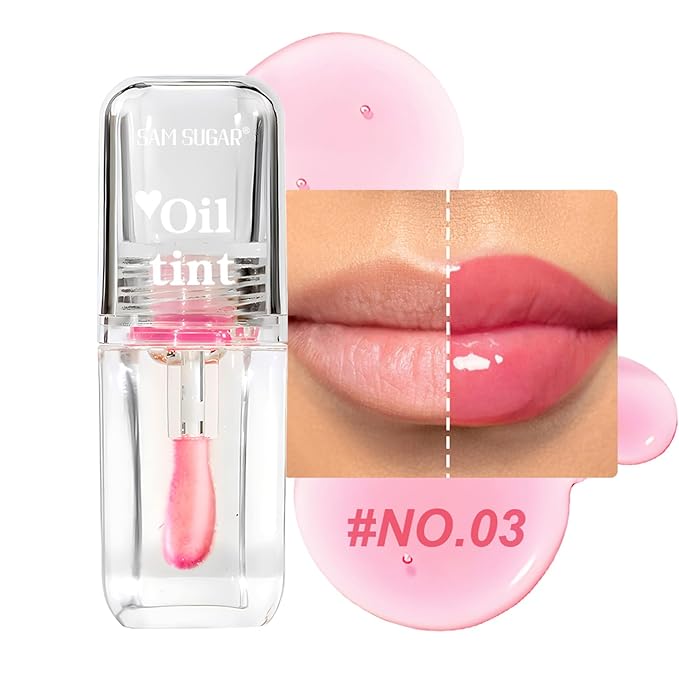 Magic Color Changing Moisturizing Lip Glow Oil,Plumping Clear Magic