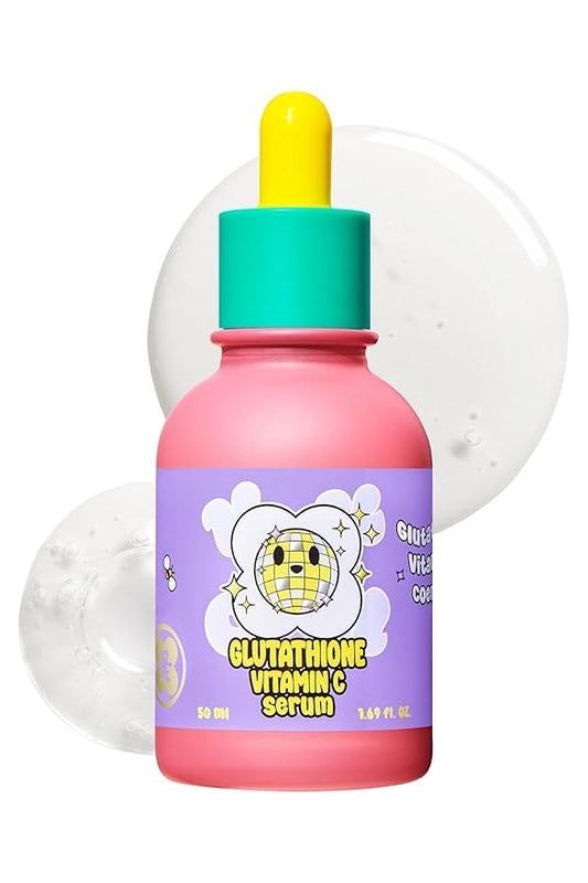 Glutathione Vitamin C Serum 50ml - Step-by-Step Discoloration Correcting Serum with Hyaluronic Acid & Niacinamide - Moisturizing & Hydrating K Beauty Skin Care (1.69 fl oz)