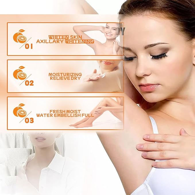 Crema para Aclarar las Axilas y Partes Intimas, Para Piel Entrepierna, Manchas Codos, Piernas Zonas, Íntimas Cara Axilas, Rodillas Cuello 50G (1 bottles loción de cuidado de axilas y partes intimas)