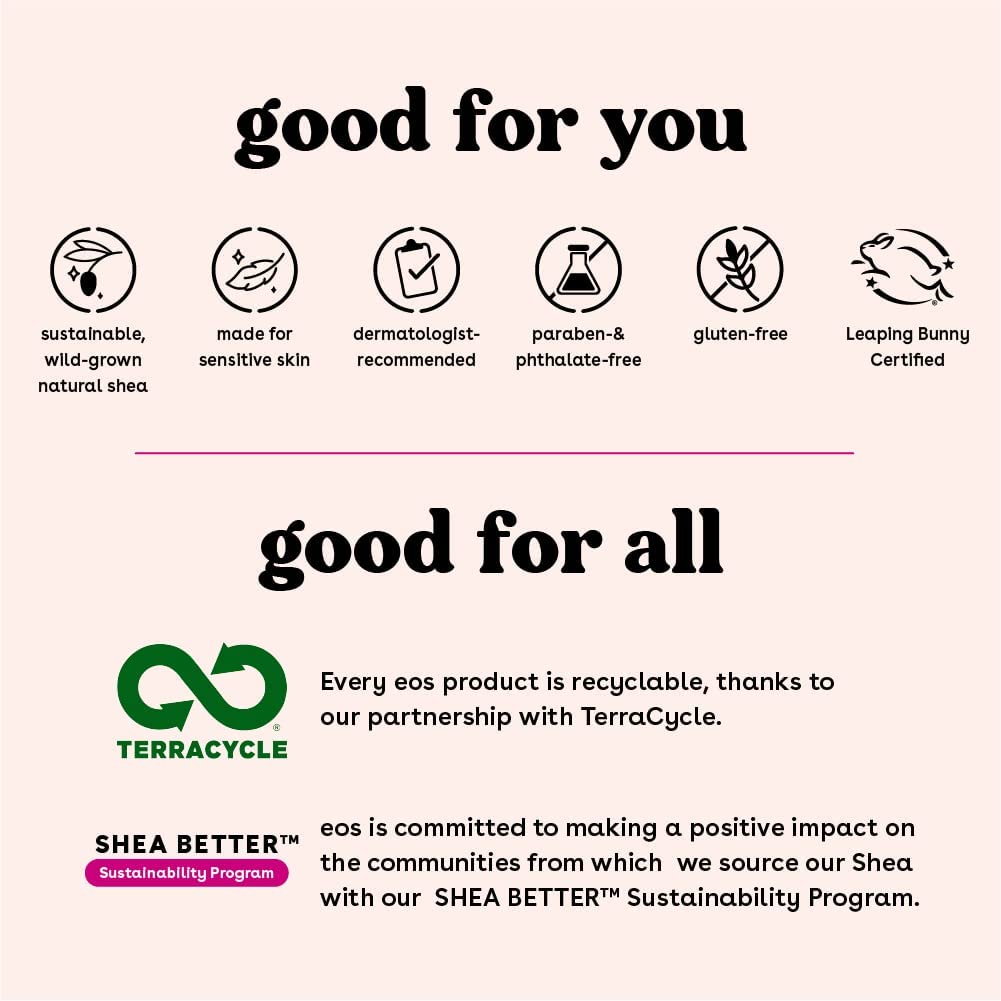 eos Sunset Sips Lip Butter Tube- Island Coconut, 24-Hour Moisture, Overnight Lip Mask, Lip Care Products, 0.35 fl oz (Pack of 2)