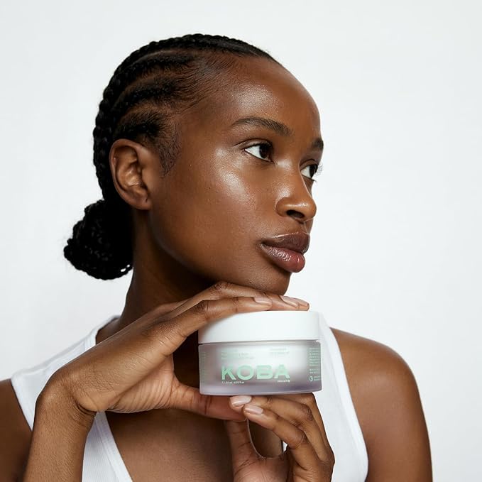 KOBA Safou Sorbet Cleansing Balm - Refreshing & Hydrating Cleansing Balm - For All Skin Types - Floral, Fresh, & Woody Fragrance - Vegan - Natural Ingredients - Safou Oil, Shea Butter, & Jojoba Oil