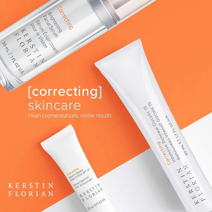 Kerstin Florian Correcting Foaming Cleanser | Salicylic Acid & BHA Deep Cleansing Face Wash for Oily Skin | 3.4 fl oz