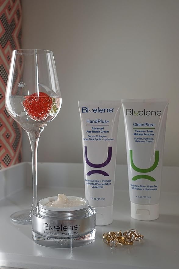 HandPlus+ Collagen Boosting Advanced Age Repair Cream with Methylene Blue and Niacinamide, and Hexylresorcinol and Tranexamic Acid. Deep Hydration. Suitable for Sensitive Skin