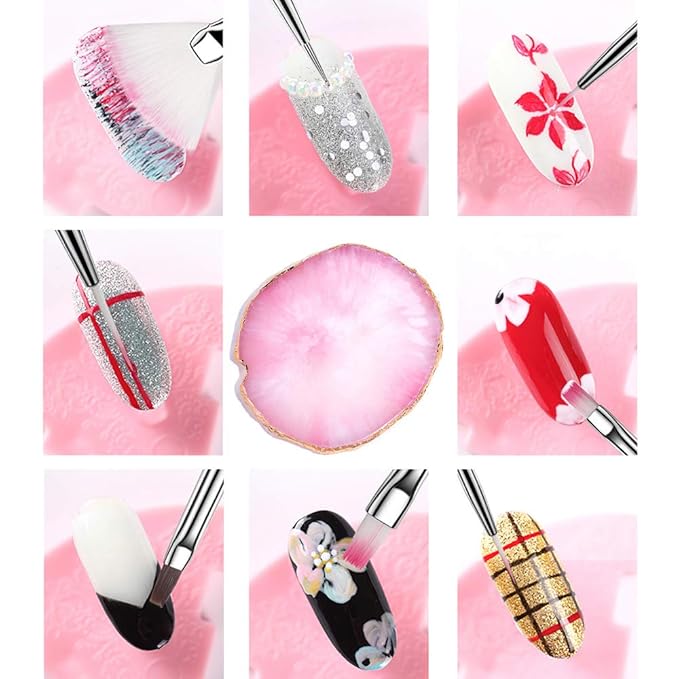 21 pcs nail art brushes