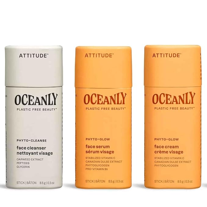 ATTITUDE Oceanly Glow Trio Skincare Box