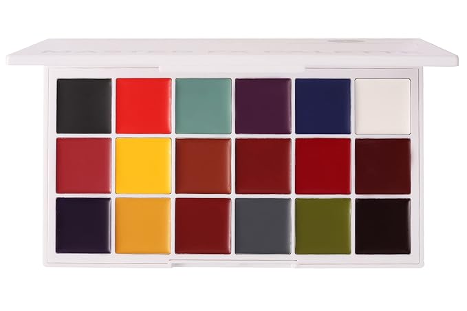 Master FX Palette, 18 Highly Pigmented Cream Colors,