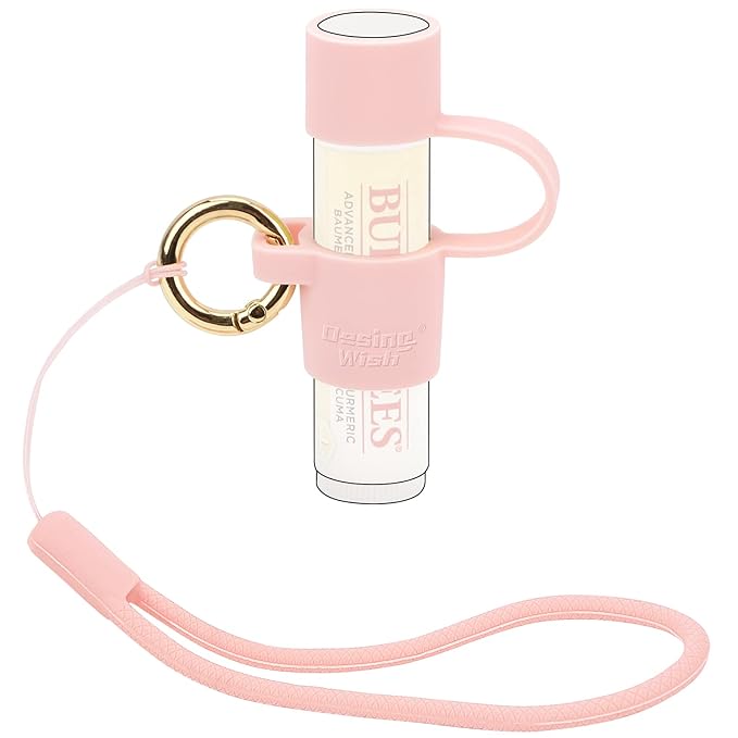 Desing Wish Silicone Lip Balm Holder Lanyard