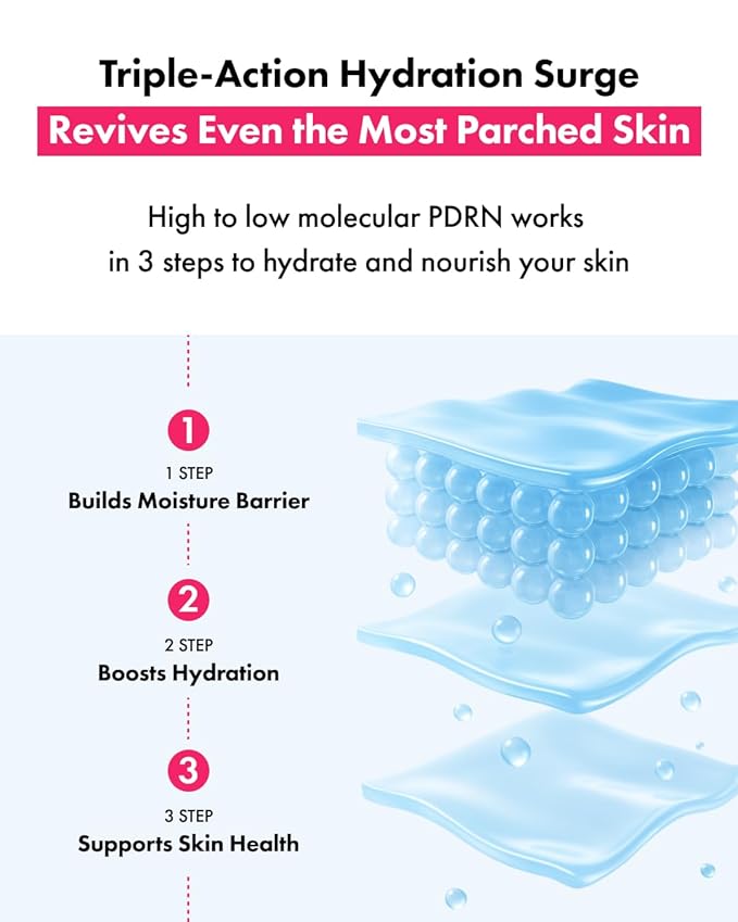 It'S SKIN Secret Solution PDRN Capsule Ampoule 2.02 fl oz, Hydrating & Firming Serum with Triple PDRN & Low Molecular Collagen, Moisturizing and Strengthening for Skin, Korean Skincare