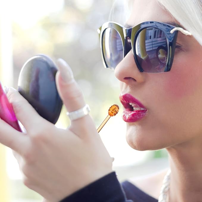 FOMIYES 30pcs Lip Balm Applicators Spoons