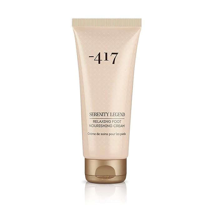 -417 Dead Sea Cosmetics Nourishing Foot Cream - Softening Foot Cream with Shea Butter & Non Greasy - Perfect for Cracked Dry Skin Repair - All Natural for Healthy Feet 3.4 oz