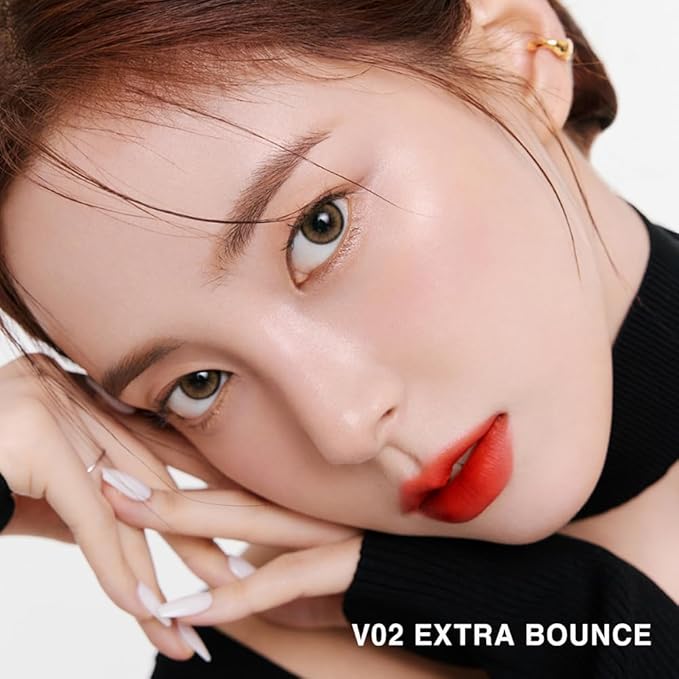 BBIA Last Velvet Tint - Soft & Creamy Matte Finish Lip Stain, Blur Effect with Velvety Texture, Long-Lasting, High Pigment, Lightweight, Non-Drying, Vegan, Korean Lip Makeup (V05 EXTRA CUTE)