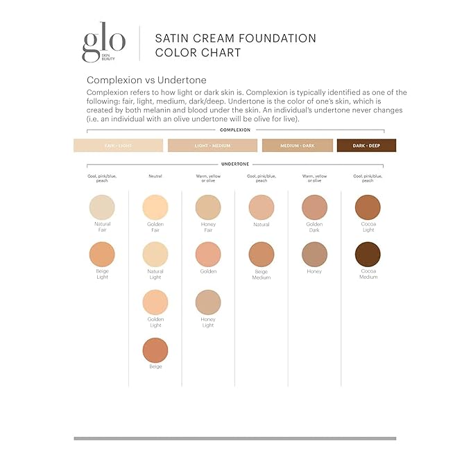 Glo Skin Beauty Satin Cream Foundation Makeup