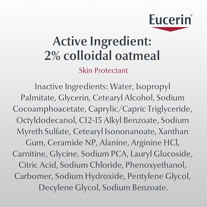 Eucerin Eczema Relief Cream Body Wash, Eczema Body Wash with Colloidal Oatmeal, Ceramide-3 and Licorice Root Extract, 13.5 Fl Oz Bottle