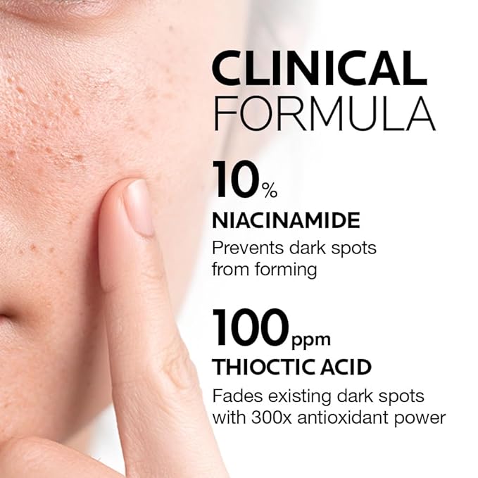 MIMUMIMU Dark Spot Remover for Face | Korean Clinic Skincare - Thioctic Acid 0.01% & Niacinamide 10% | Overnight Treatment for Melasma, Hyperpigmentation, Discoloration, Acne Scars | 15ml /0.33 Fl Oz