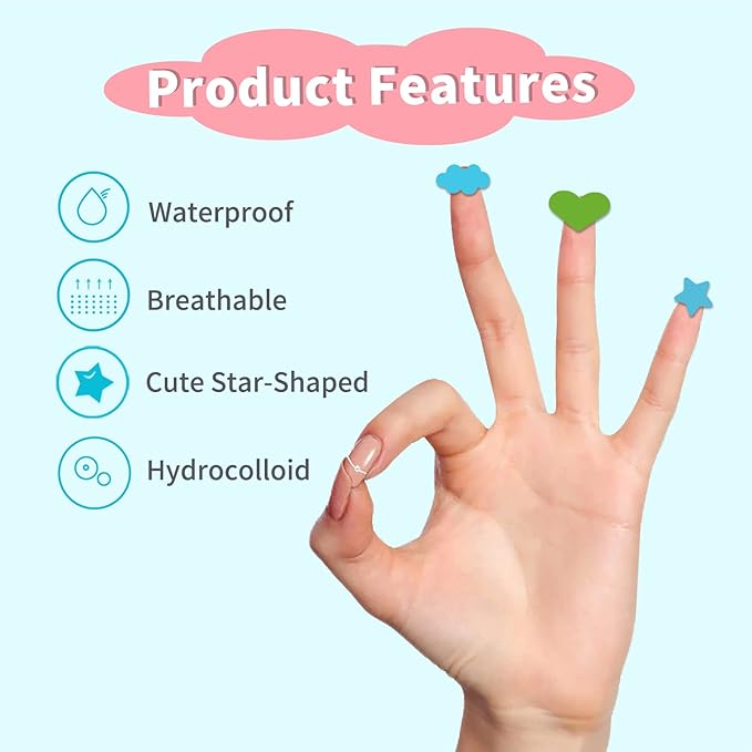 Acne Patch Pimple Patch, Hydrocolloid Acne Stickers Acne Patch, 108 Dots Patches Acne Absorbing Cover Patch for for Acne Blemish, Pimples, Whiteheads, Zit,12mm & 8mm
