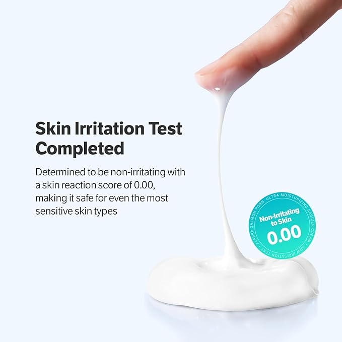 SUNGBOON EDITOR Alaska Salmon PDRN Ultra Moisturizing Barrier Cream, Korean Face Moisturizer with Alaska PDRN & Ceramide, Hydration & Anti-Aging for Aged Skin, Korean Skincare, 1.69 fl oz