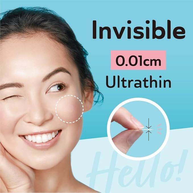 Ultra Invisible Salicylic Acid Acne Patches and Post Acne Dark Spot Patches Bundle - Day and Night Use - UPGRADED