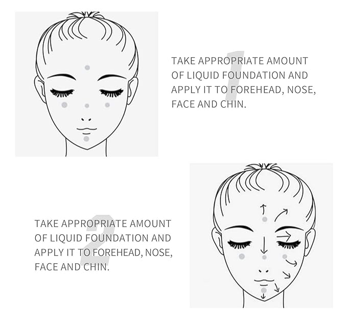 2 Pack PHOERA Foundation, Flawless Soft Matte Liquid