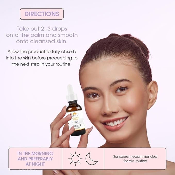 SKIN DEVA 1 oz Serum Vitamin C and Hyaluronic Acid Serum for Face + Matrixyl 3000 Anti Aging Serum, Boost Skin Collagen, Dark Spot Corrector, Anti Wrinkle Facial Serums