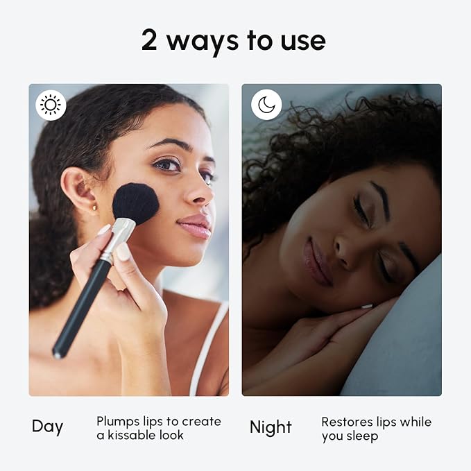 MAREE Lip Moisturizer - Lip Mask Overnight - Moisturizing Lips Butter Balm with Hyaluronic Acid - Lip Sleeping Mask - Lip Moisturizer For Very Dry Lips Care - Hidratante de Labios Care Products