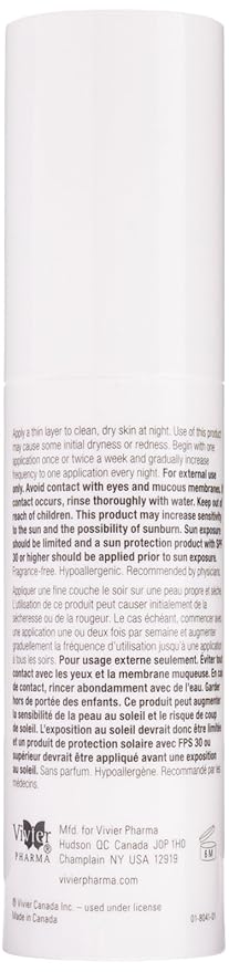 VivierSkin Retinol 1 Percent Night Repair Cream, 1 Fluid Ounce