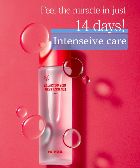 PRETTYSKIN Pure Galactomyces Essence 96.6% – Nourishing & Hydrating Korean Skincare for Healthy, 14-Day Intensive Care 5.07fl.oz.