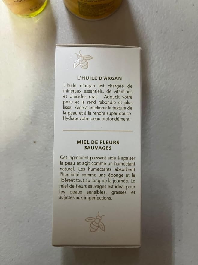 OMIC Lighten-Up Honey, Skin Brightening Serum - 1 fl oz / 30ml - Anti Aging Serum, Formulated to Fade Dark Spots, Skincare Serum - with Agran Oil, Aloe Vera & Rose Water
