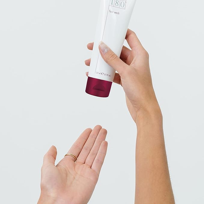 Nu Skin 180°® Face Wash | 4.2 fl. oz. | Vitamin C Cleanser with Antioxidants | Hydrating Face Wash for Smooth and Radiant Skin | 2 Pack