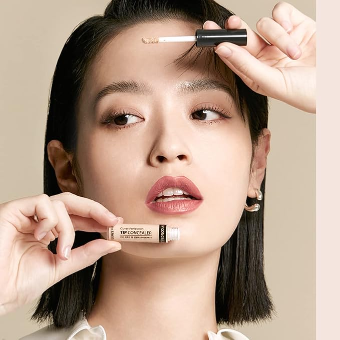 [the SAEM] Cover Perfection Tip Concealer (# Contour Cheek Bones 6.5g