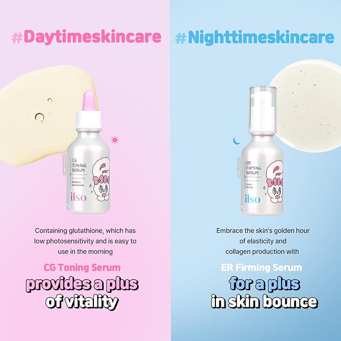 High Functionality Serum Set - Esther Bunny Limited Edition with Esther Bunny Doll keyring gifted